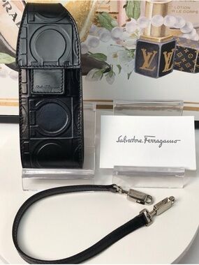 Salvatore Ferragamo Leather Mini Case (purse) - Authentic